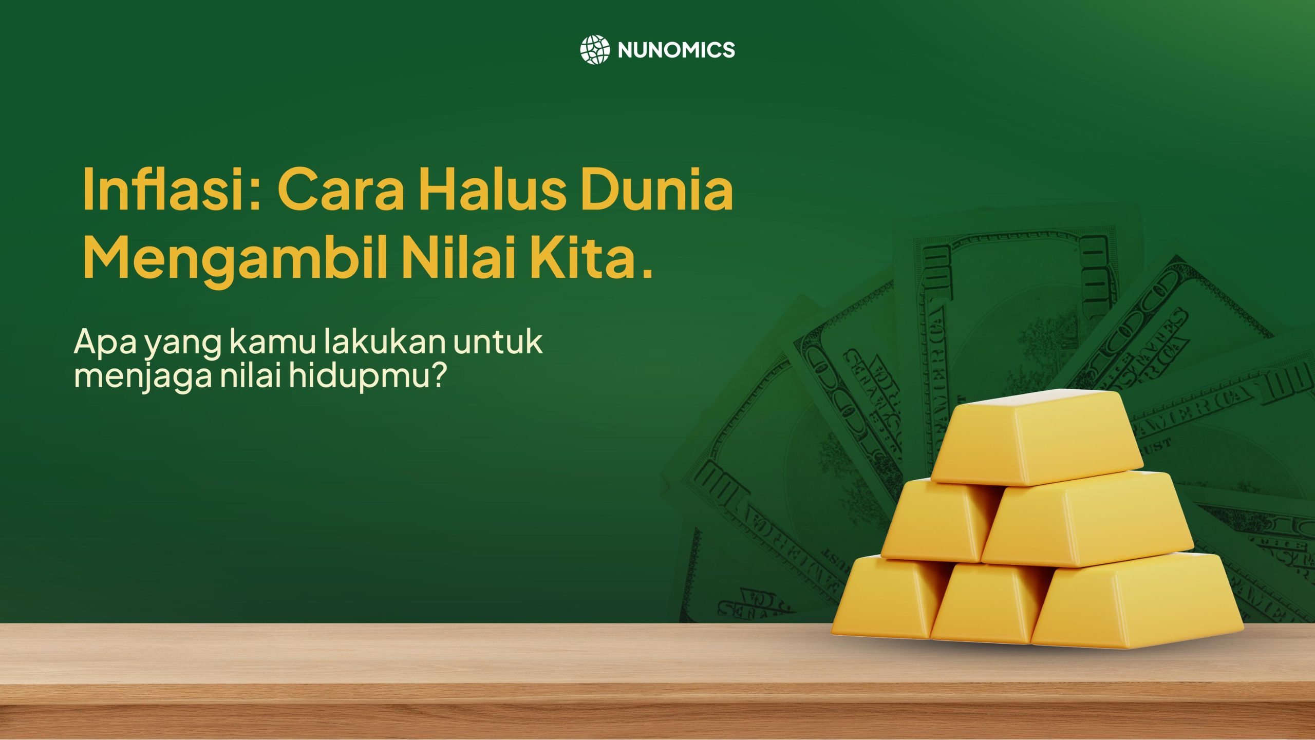 Inflasi Global Diam-Diam Menggerus 85% Nilai Hidupmu: Mengapa Nilai Emas Tetap Bertahan?
